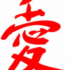 Quattroerre Aufkleber China 5 rot