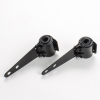 Geiwiz Universal Lampenhalter schwarz ( 30-38 mm Standrohrmontage )
