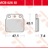 TRW Scheibenbremsbeläge MCB 626 SI mit ABE
