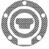 Quattroerre Aufkleber Tankdeckel , (3D Real fiber)
