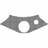 Quattroerre Aufkleber Gabelbrücke, (3D Carbonlook)