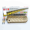 D.I.D Kette X-Ring super verstärkt ZVMX-2 G&G, 525, 112 mit Hohlnietschloß / empfohlen ab 88kW (120PS) / bis 1100ccm