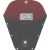 MRA Spoilerscheibe schwarz 365x310mm mit ABE