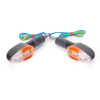 RMS Mini LED Blinker Set Arrow schwarz E geprüft