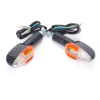 RMS Mini LED Blinker Set Arrow carbon E geprüft - inkl. Widerstand