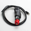 M+S USB-C Kfz-Ladekabel mit Universalstecker, 3A