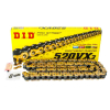 D.I.D Kette X-Ring VX3 520, 112 G&B mit Hohlnietschloß / nutzbar bis 96kW (130PS) / bis 750ccm