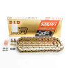 D.I.D DID Kette 520 ERVT (Gold) 112 Glieder mit Clipschloß / nutzbar bis 55KW (75PS) / bis 500ccm