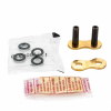 D.I.D Hohlnietschloss, X-Ring verstärkt VX3 G&B, 520