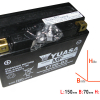 Yuasa YT9B-4 / YT9B-BS 12V/8AH DIN50801 AGM-Batterie (CP) 150x69x105mm