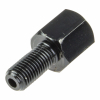 Geiwiz Adapter 10mm auf 8mm (Spiegel) schwarz Rechtssgewinde