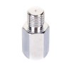 Geiwiz Spiegeladapter 10mm Aussengewinde(Steigung 125) / 8mm Innengewinde (Spiegel) chrom Rechtssgewinde