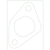 Geiwiz Dichtung Steuerkettenspanner für  Aprilia Scarabeo 50/100/125/300/400 Vergl.-Nr. 847928