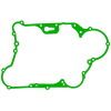 Geiwiz Kupplungsdeckeldichtung Vergl.-nr. 11060-1111 für Kawasaki KL/KLR 650