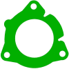 Geiwiz Benzinpumpendichtung Vergl.-nr. 11009-1336