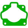 Geiwiz Zylinderfußdichtung Vergl.-nr. 11060-1577  11009-006  für Kawasaki