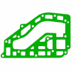 pour Yamaha Gasket 689-41112-A0 (fabrication propre !)