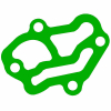 Geiwiz Motorgehäusedichtung (Vergl.-nr.583-15466-00)