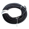 Geiwiz Kraftstoffschlauch mit Textilgeflecht Typ B schwarz - 7,5x12,5 - 1 Meter
