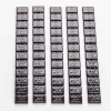 Hofmann Klebegewichte 12 x 5g Schwarz (5 Riegel Set)