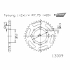 PBR Stahl-Kettenrad  53Z Kr-801-53Z-420