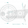 Esjot Stahl Kettenrad 42Z 415