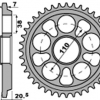 PBR Aluminium Kettenrad 525T - 37Z inkl. Teflonring