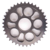 PBR Alukettenrad harteloxiert rauchgrau DUC748/916/996  525T  36Z incl. Teflonring