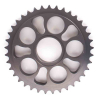 PBR Alukettenrad harteloxiert rauchgrau DUC748/916/996  525T  39Z incl. Teflonring