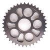 PBR Alukettenrad harteloxiert rauchgrau DUC748/916/996  525T  42Z incl. Teflonring