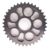 PBR Alukettenrad harteloxiert rauchgrau DUC748/916/996  525T  44Z incl. Teflonring
