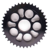 PBR Alukettenrad harteloxiert rauchgrau DUC748/916/996  520T  38Z incl. Teflonring