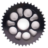 PBR Alukettenrad harteloxiert rauchgrau DUC748/916/996520T45Z incl. Teflonring