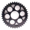 PBR Alu-Kettenrad harteloxiert rauchgrau 38Z 525T