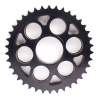 PBR Alu-Kettenrad harteloxiert rauchgrau 40Z 525T