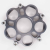 PBR Aluminium Kettenradträger rauchgrau 525 / 520