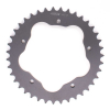 PBR Aluminium Kettenrad harteloxiert rauchgrau für PBR Kettenradträger 525T 38Z