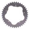 PBR Aluminium Kettenrad harteloxiert rauchgrau für PBR Kettenradträger 525T 41Z