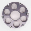 PBR Aluminium Kettenradträger rauchgrau 525 / 520