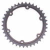 PBR Aluminium Kettenrad harteloxiert rauchgrau für PBR Kettenradträger 525T 38Z