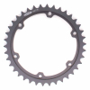 PBR Aluminium Kettenrad harteloxiert rauchgrau für PBR Kettenradträger 525T 39Z