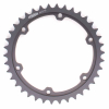 PBR Aluminium Kettenrad harteloxiert rauchgrau für PBR Kettenradträger 525T 42Z