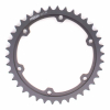 PBR Aluminium Kettenrad harteloxiert rauchgrau für PBR Kettenradträger 525T 45Z