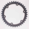 PBR Aluminium Kettenrad harteloxiert rauchgrau für PBR Kettenradträger 520T 40Z
