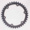 PBR Aluminium Kettenrad harteloxiert rauchgrau für PBR Kettenradträger 520T 42Z