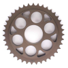 PBR Alu-Kettenrad harteloxiert rauchgrau 38Z 520T
