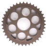 PBR Alu-Kettenrad harteloxiert rauchgrau 42Z 520T