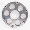 PBR Aluminium Kettenradträger rauchgrau 525 / 520