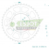 Esjot Aluminium Kettenrad 44Z 525 - innerer Lochkreis =110mm für BMW BMW S1000 mit Gussfelge