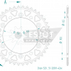 Esjot Aluminium Kettenrad 42Z 520